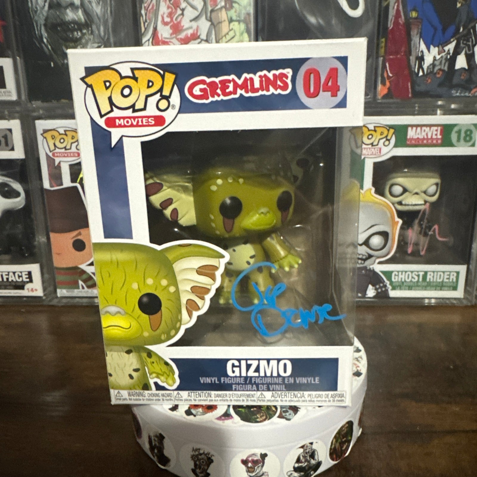 Signed Joe Dante Gizmo #04