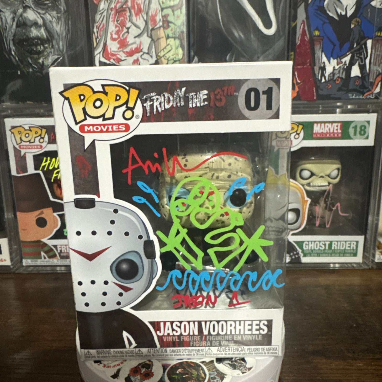 Signed Ari Lehman Jason Voorhees #01 Friday The 13TH