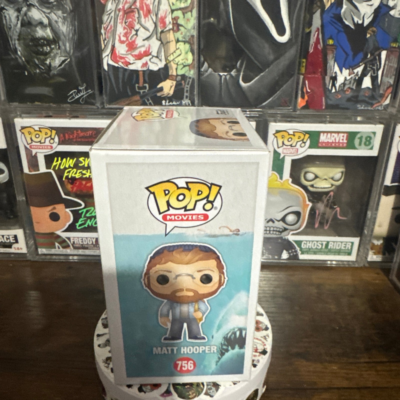 Signed Richard Dreyfuss Matt Hooper #756 Jaws 7BAP 135 PCS