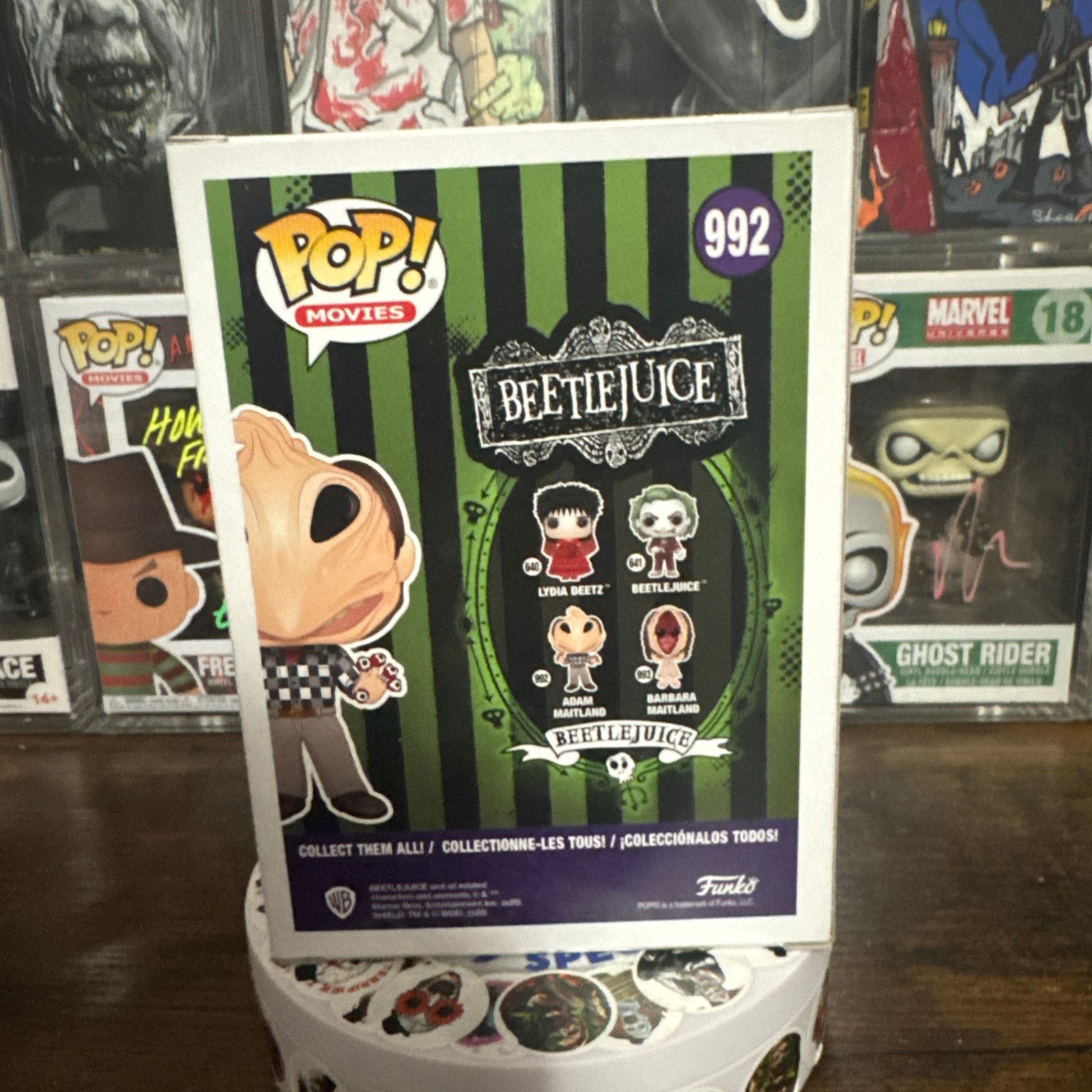 Signed Alec Baldwin Adam Maitland #992 Beetlejuice