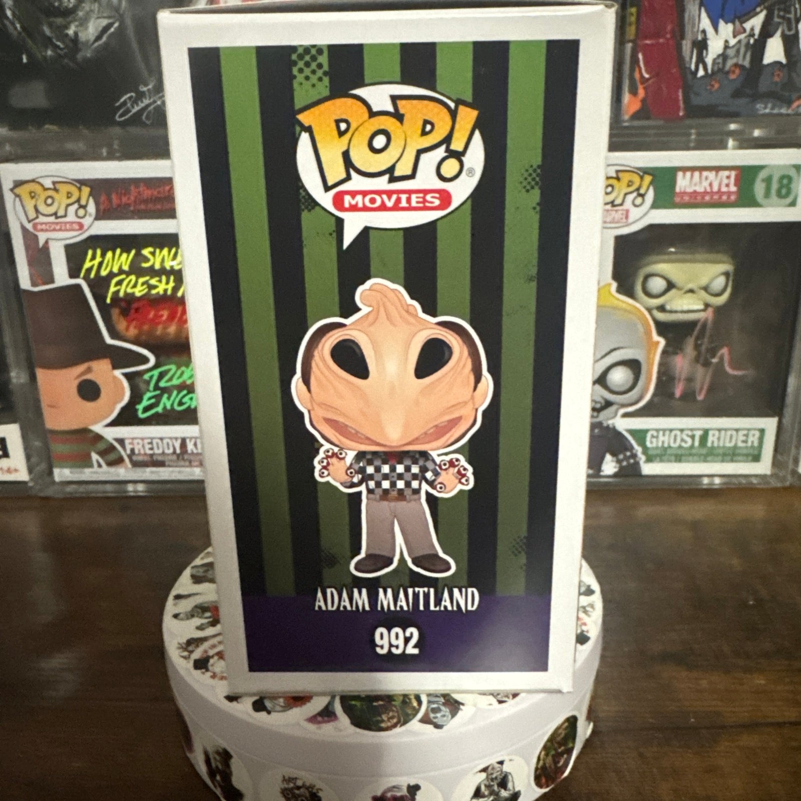 Signed Alec Baldwin Adam Maitland #992 Beetlejuice