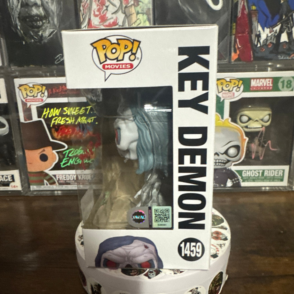 Signed Lin Shaye Key Demon #1459 Insidious