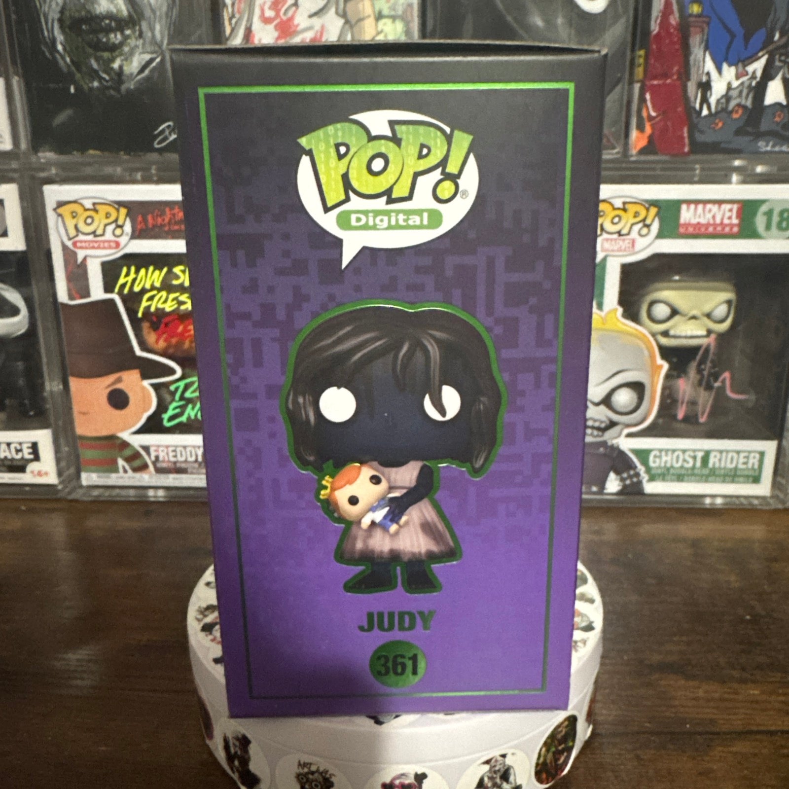 Judy #361 Funhoween Series 2 Digital NFT 1900 pcs GITD