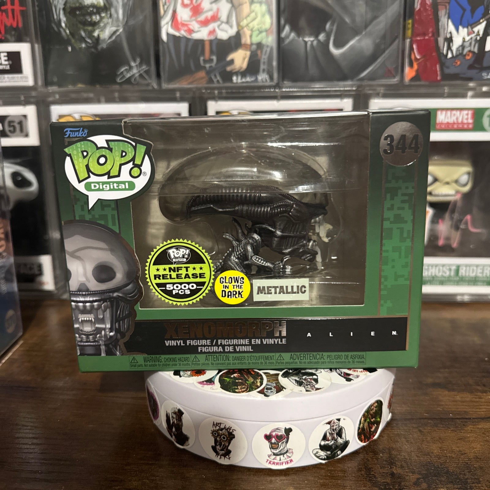 Xenomorph #344 Digital NFT 500 PCS GITD