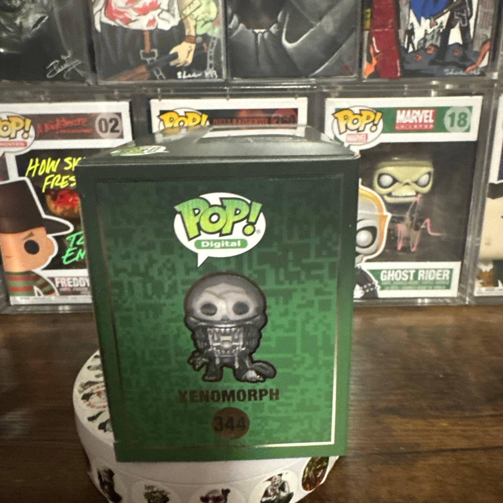 Xenomorph #344 Digital NFT 500 PCS GITD