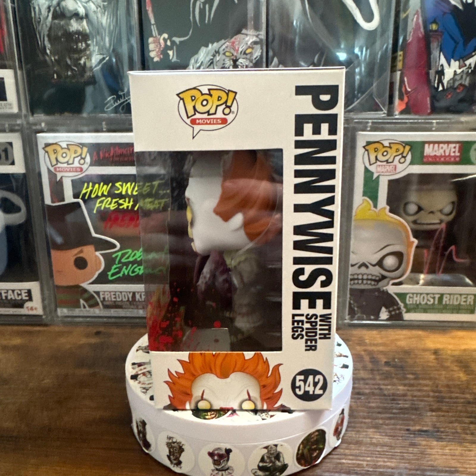 Vaulted Pennywise #542 Spider Legs GITD
