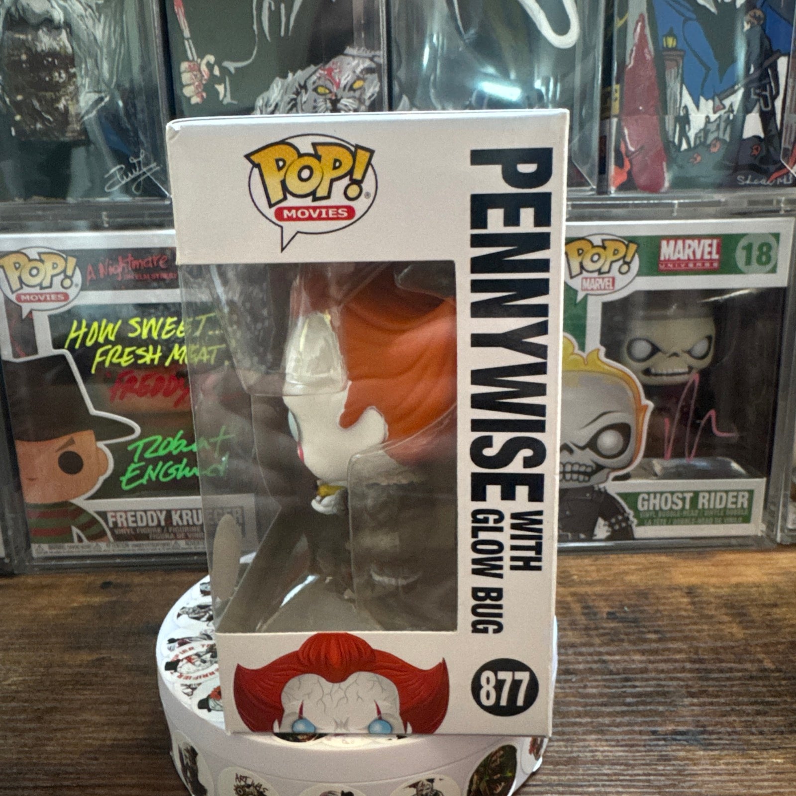 Vaulted Pennywise #877 With Glow Bug IT