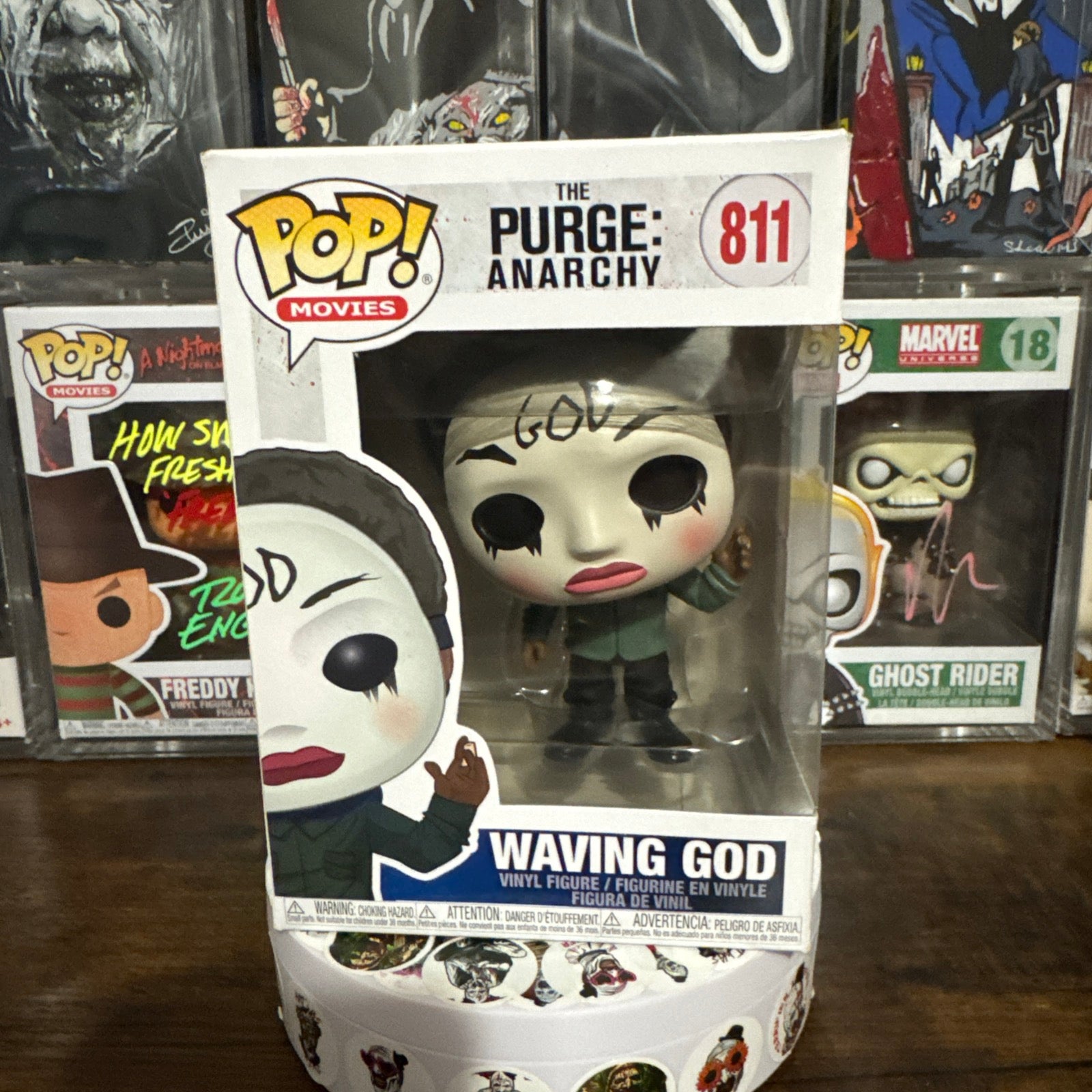 Vaulted Waving God #811 The Purge Anarchy