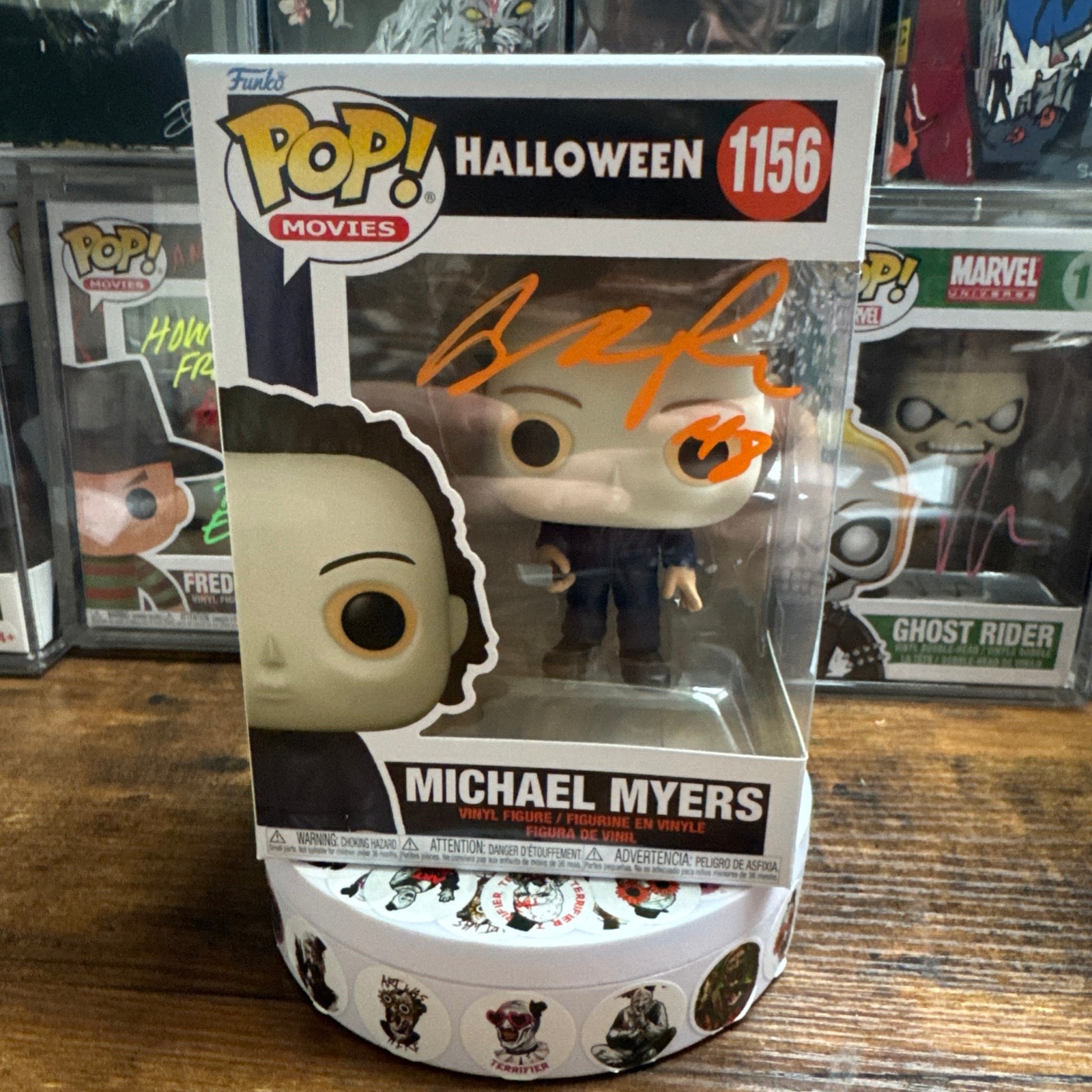 Signed Brad Loree Michael Myers #1156 Halloween