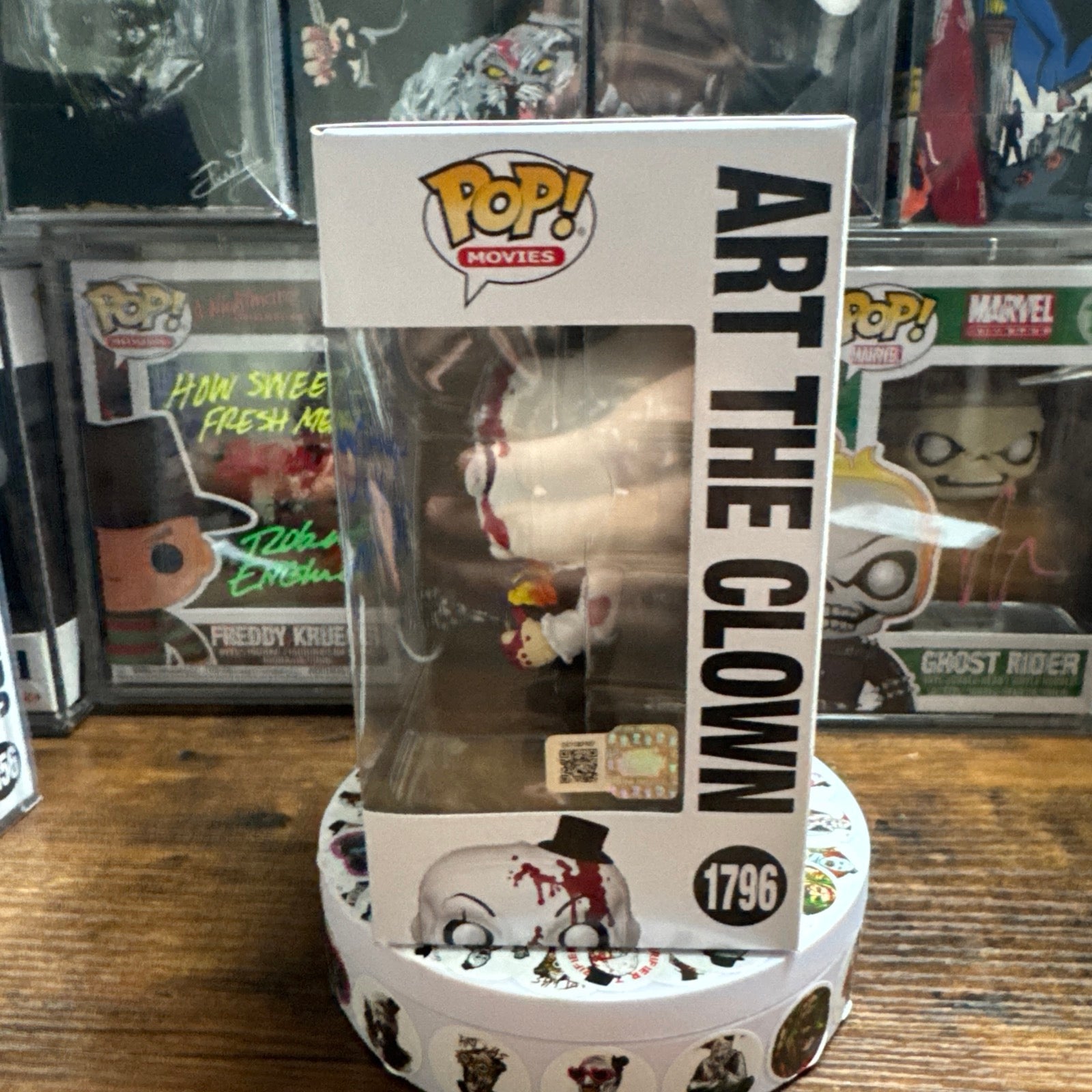 Signed Felissa Rose Art The Clown #1796 Terrifier 2