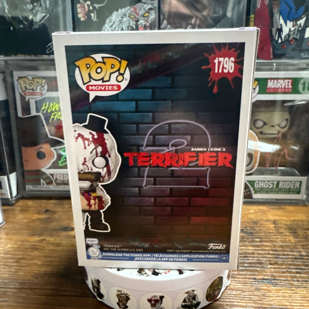 Signed Felissa Rose Art The Clown #1796 Terrifier 2