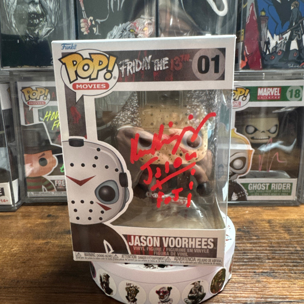 Signed Ken Kirzinger Jason Voorhees #01 Friday 13th