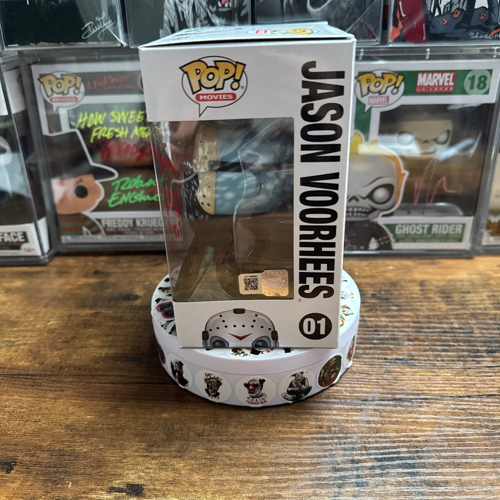 Signed Ken Kirzinger Jason Voorhees #01 Friday 13th