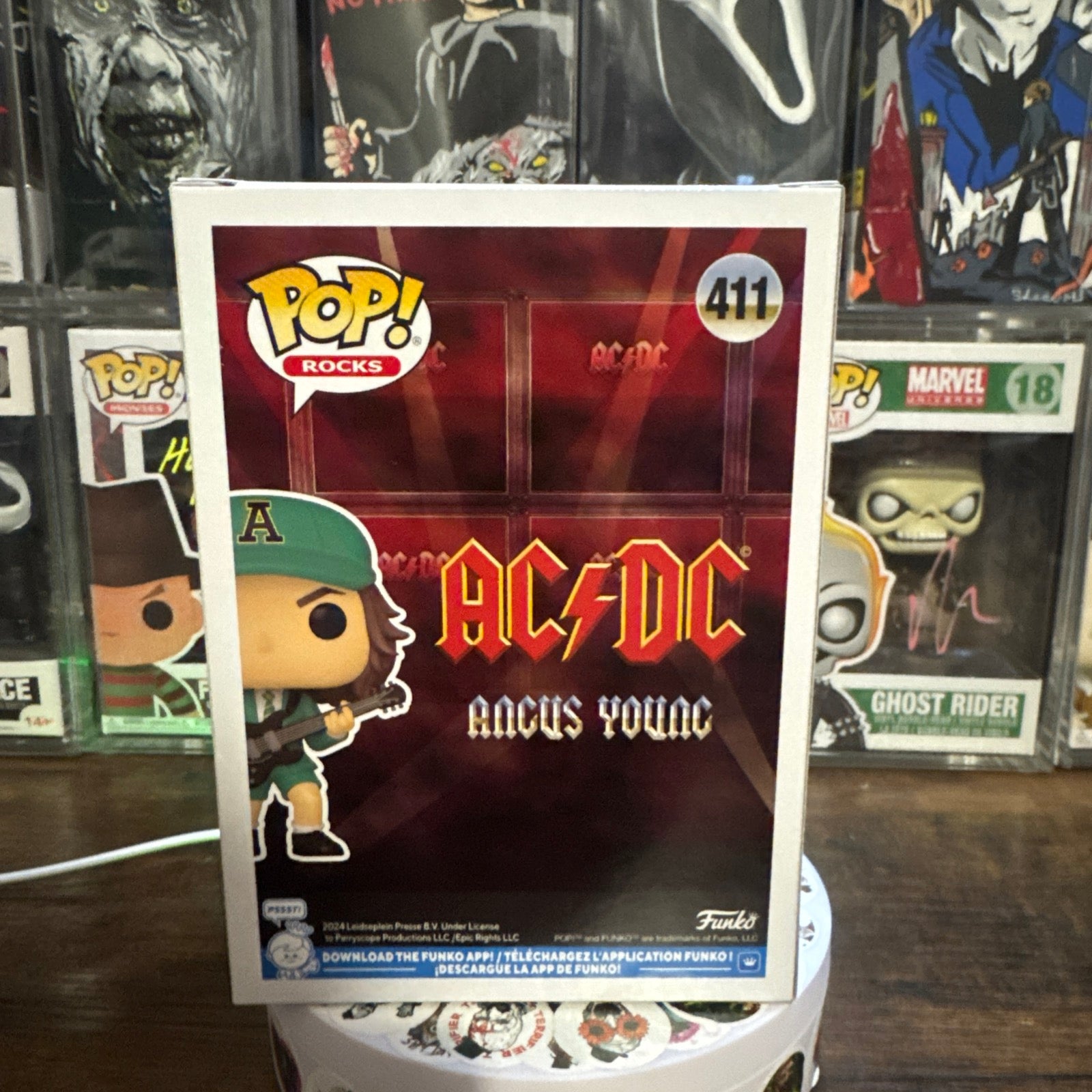 Pop Rocks Angus Young #411 AC/DC