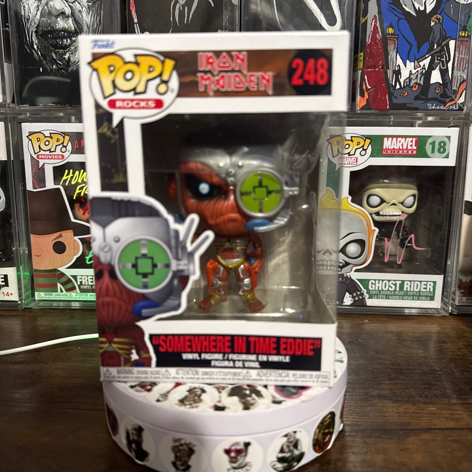 Pop Rocks Somewhere In Time Eddie #248 Iron Maiden