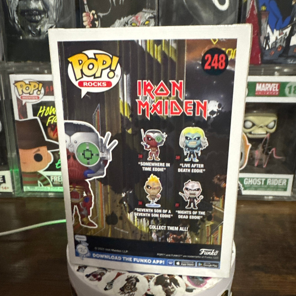 Pop Rocks Somewhere In Time Eddie #248 Iron Maiden