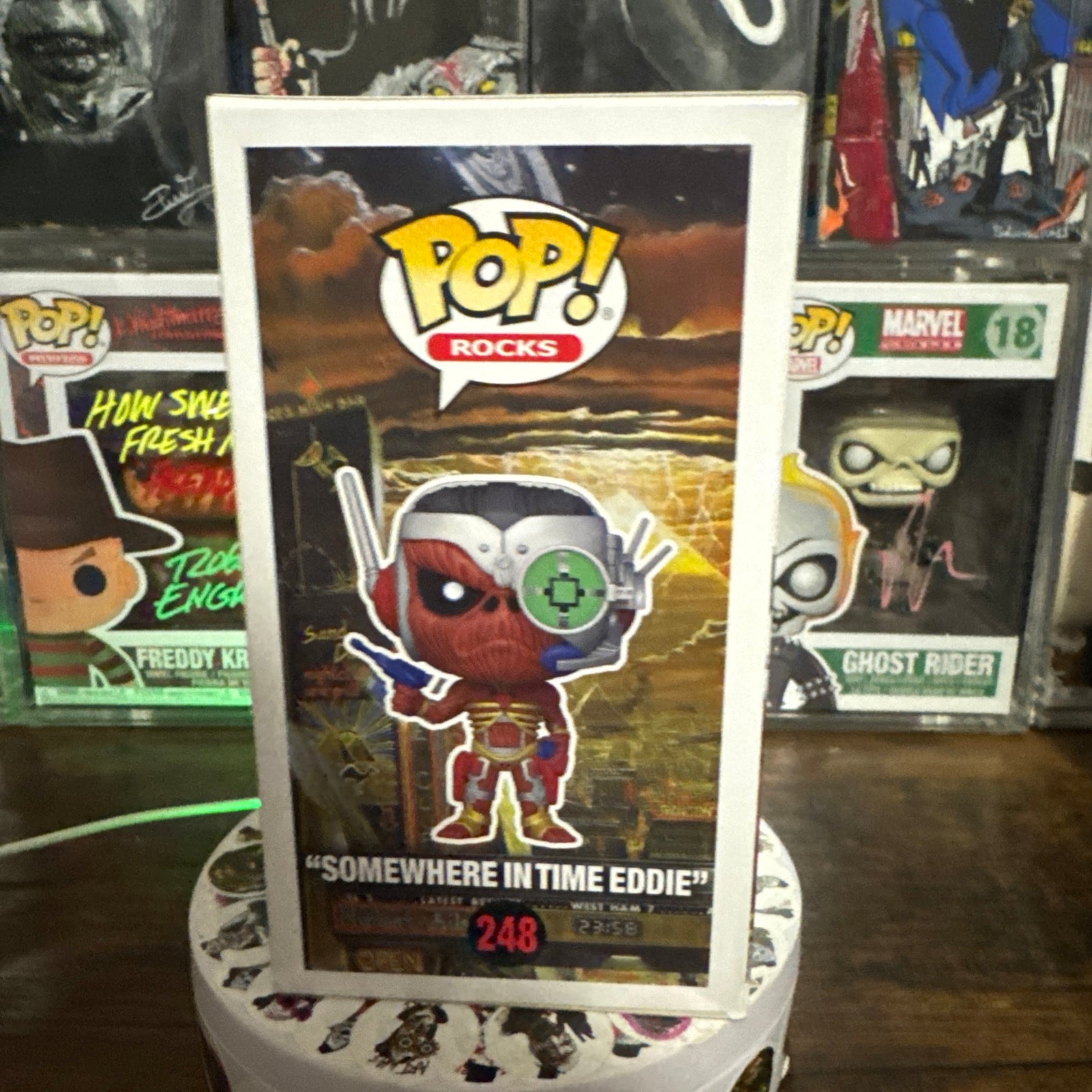 Pop Rocks Somewhere In Time Eddie #248 Iron Maiden