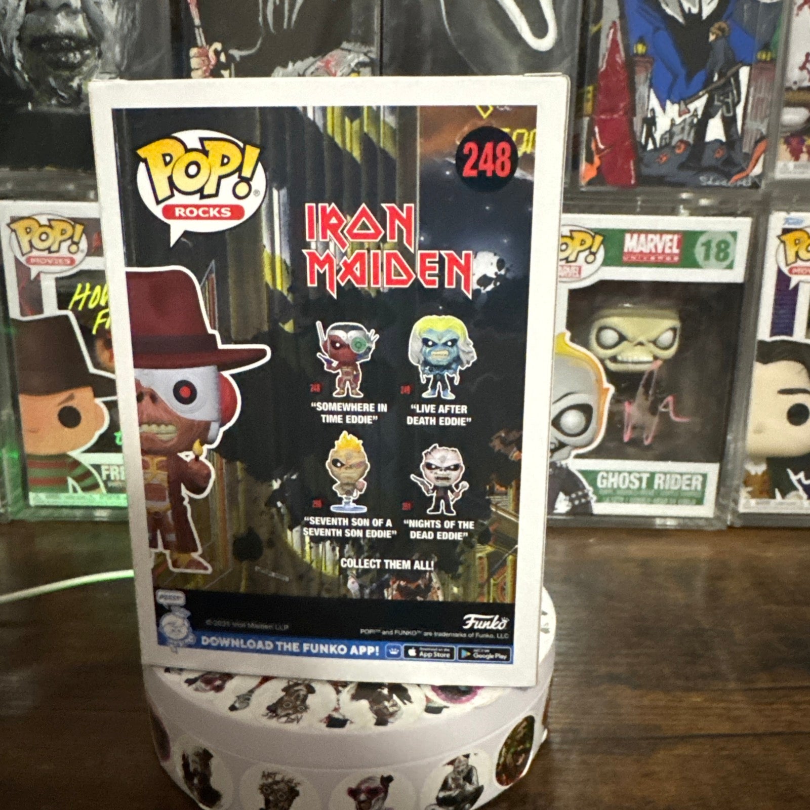 Pop Rocks Stranger In A Strange Land Eddie #248 Chase