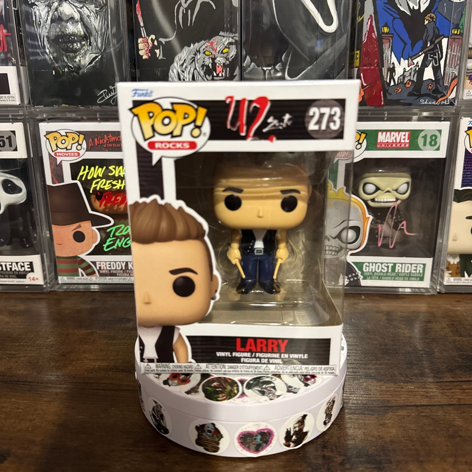 Vaulted Pop Rocks Larry #273 U2 Zoo TV