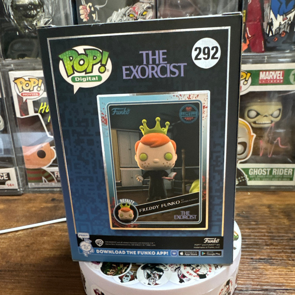 Vaulted Digital NFT Release Freddy Funko As Father Karras #292 The Exorcist