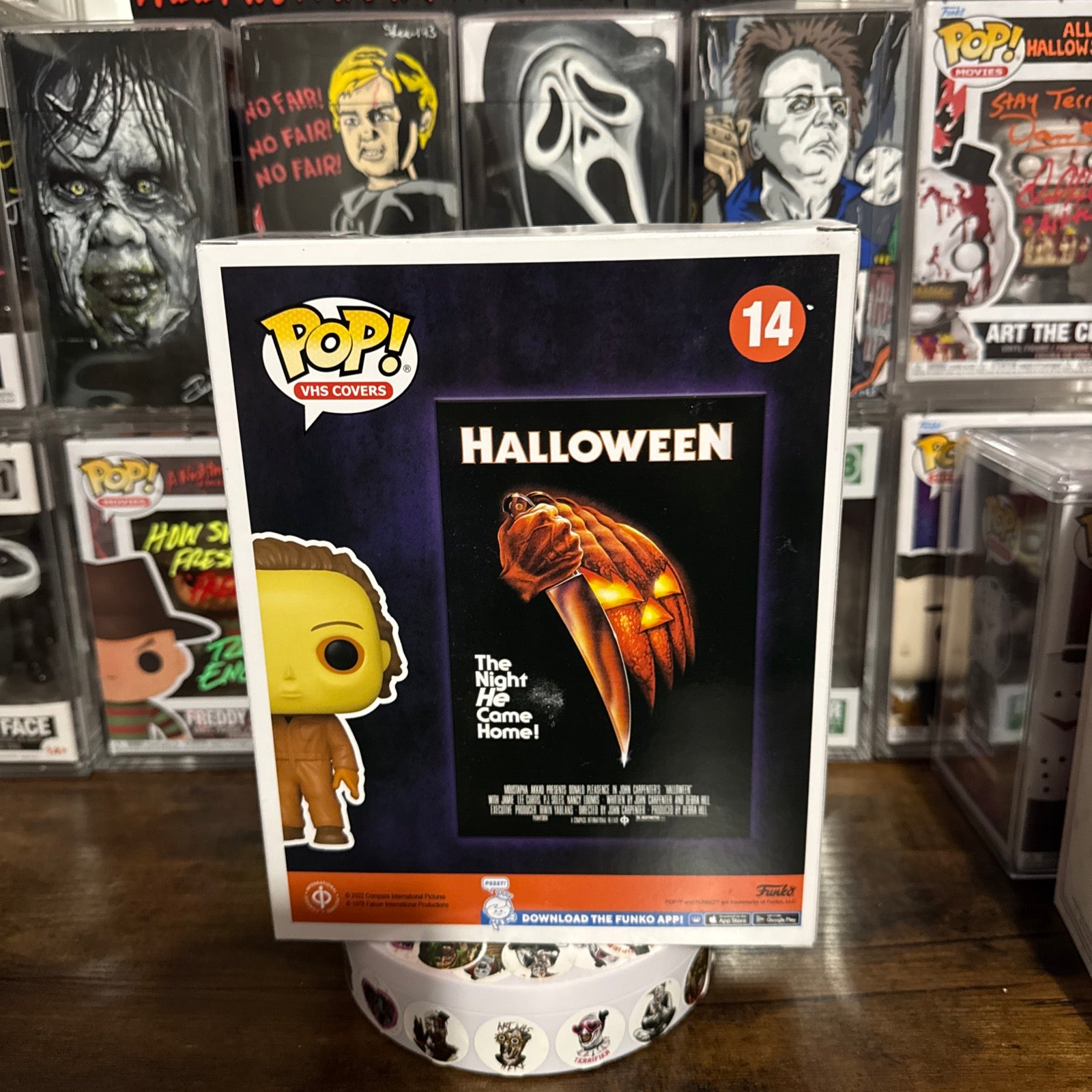 Michael Myers #14 VHS Cover Halloween GITD