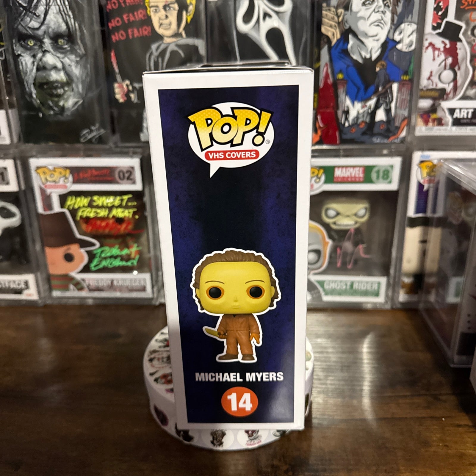 Michael Myers #14 VHS Cover Halloween GITD