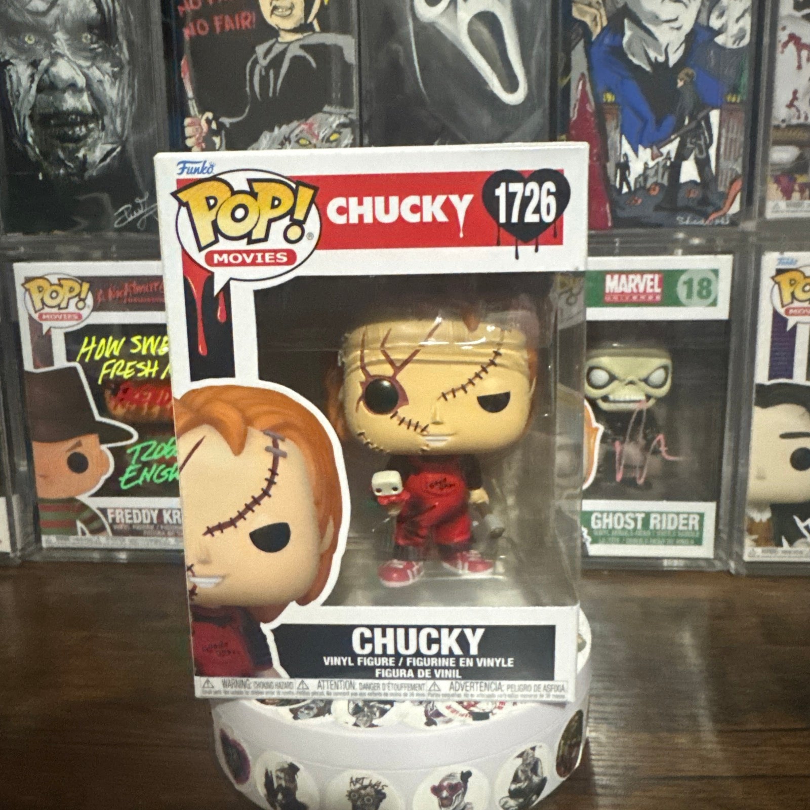 Chucky #1726 Valentine With Flower