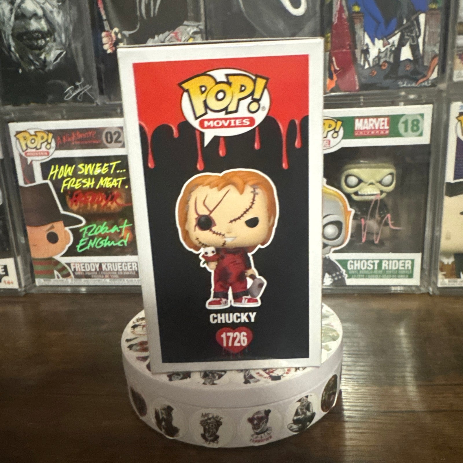 Chucky #1726 Valentine With Flower