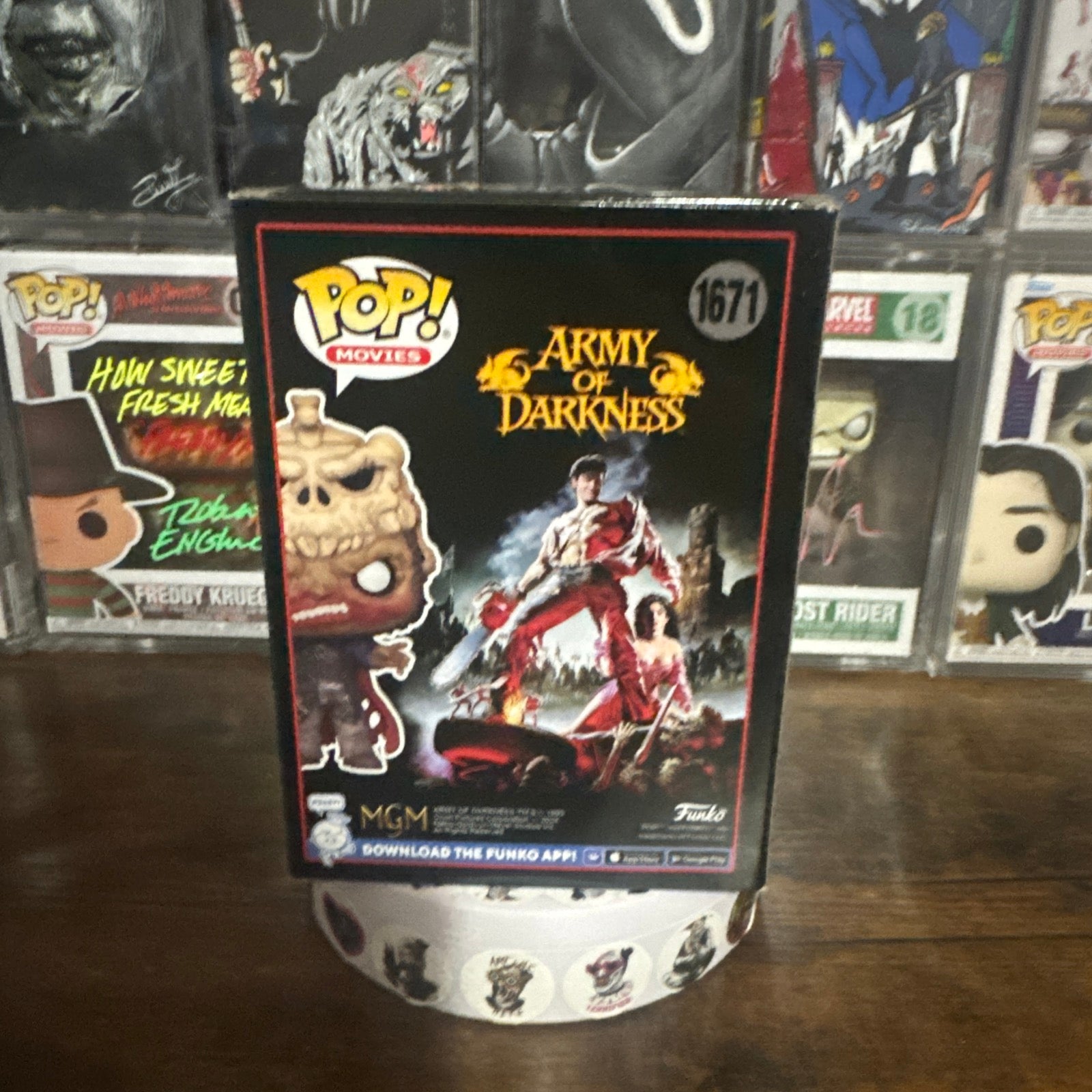 Evil Ash #1671 Army Of Darkness Scare Fair