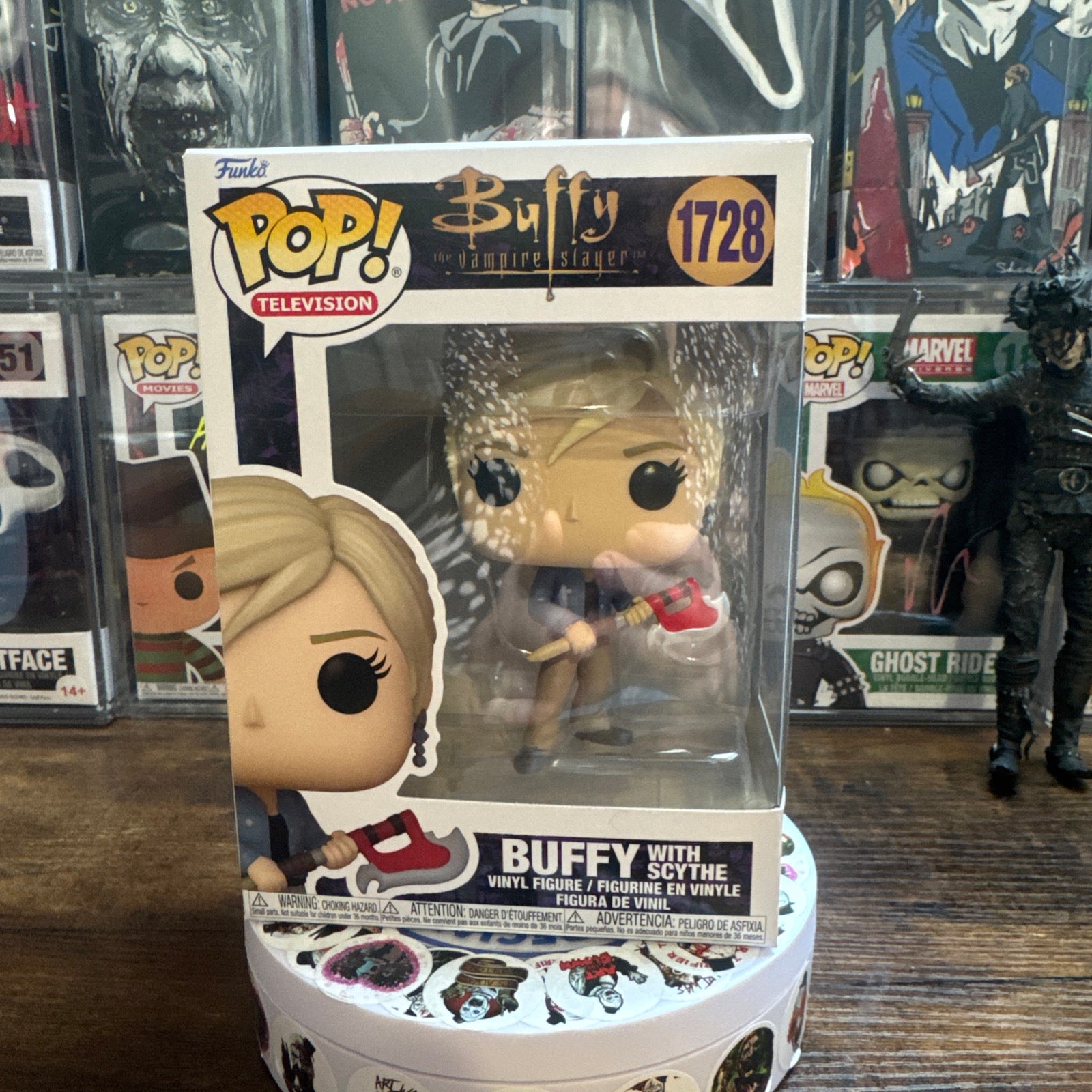 Buffy #1728 With Scythe Buffy The Vampire Slayer