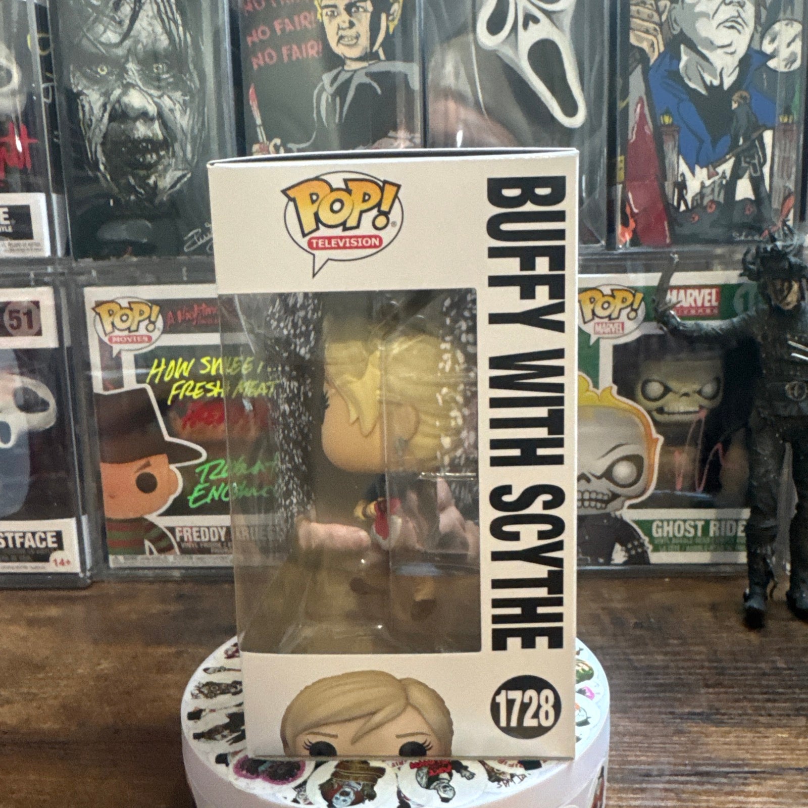 Buffy #1728 With Scythe Buffy The Vampire Slayer