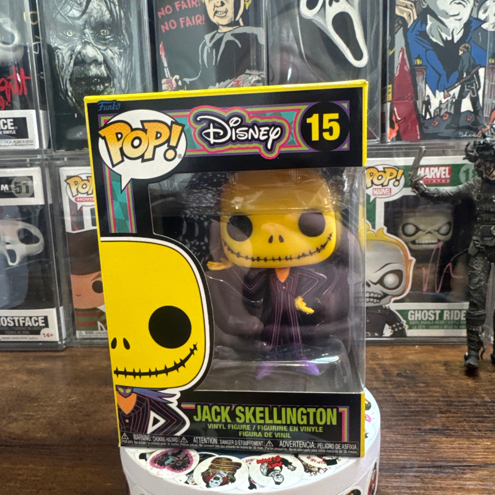 Jack Skellington #15 Blacklight A Nightmare Before Christmas
