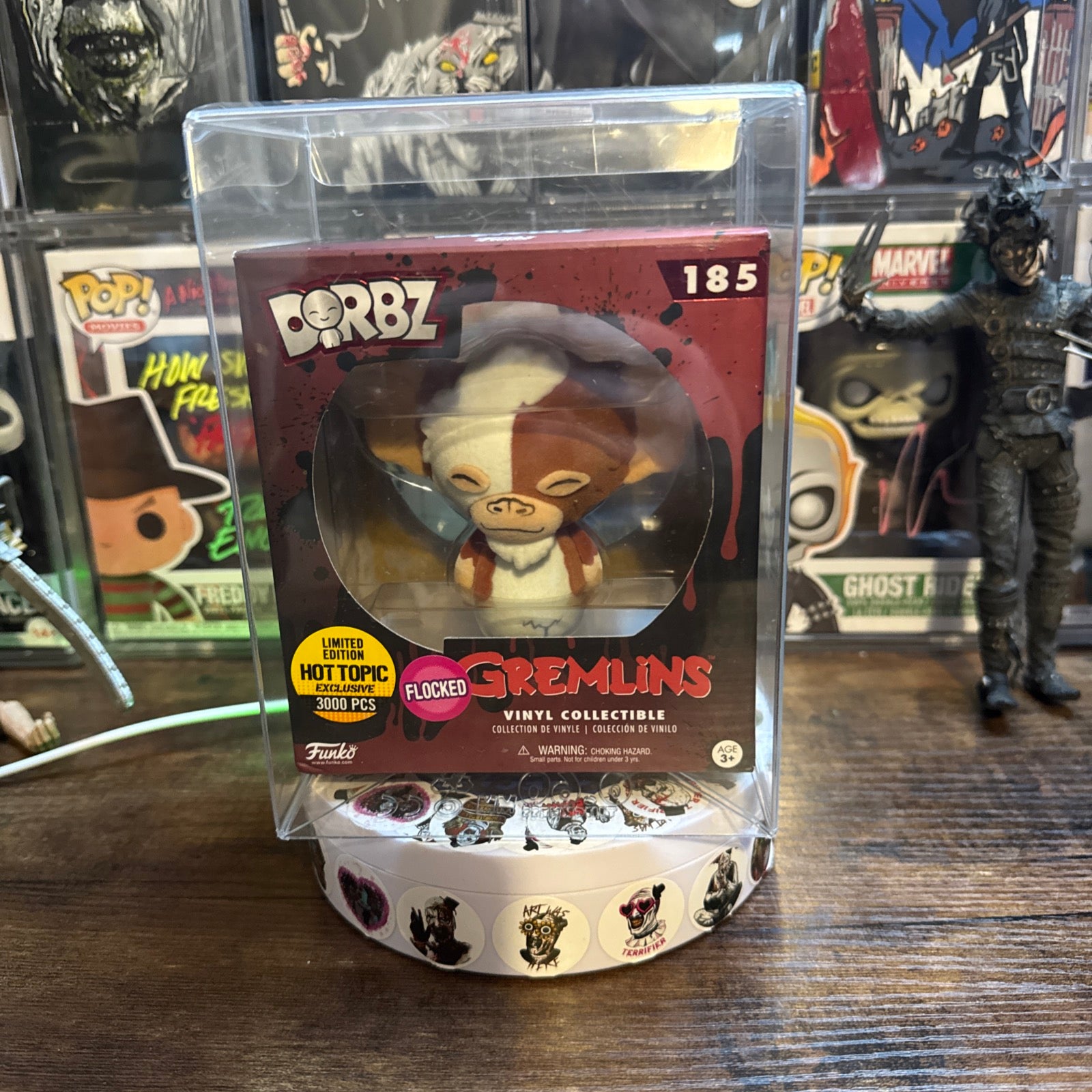 Vaulted Gizmo Flocked  #185 Dorbz Gremlins
