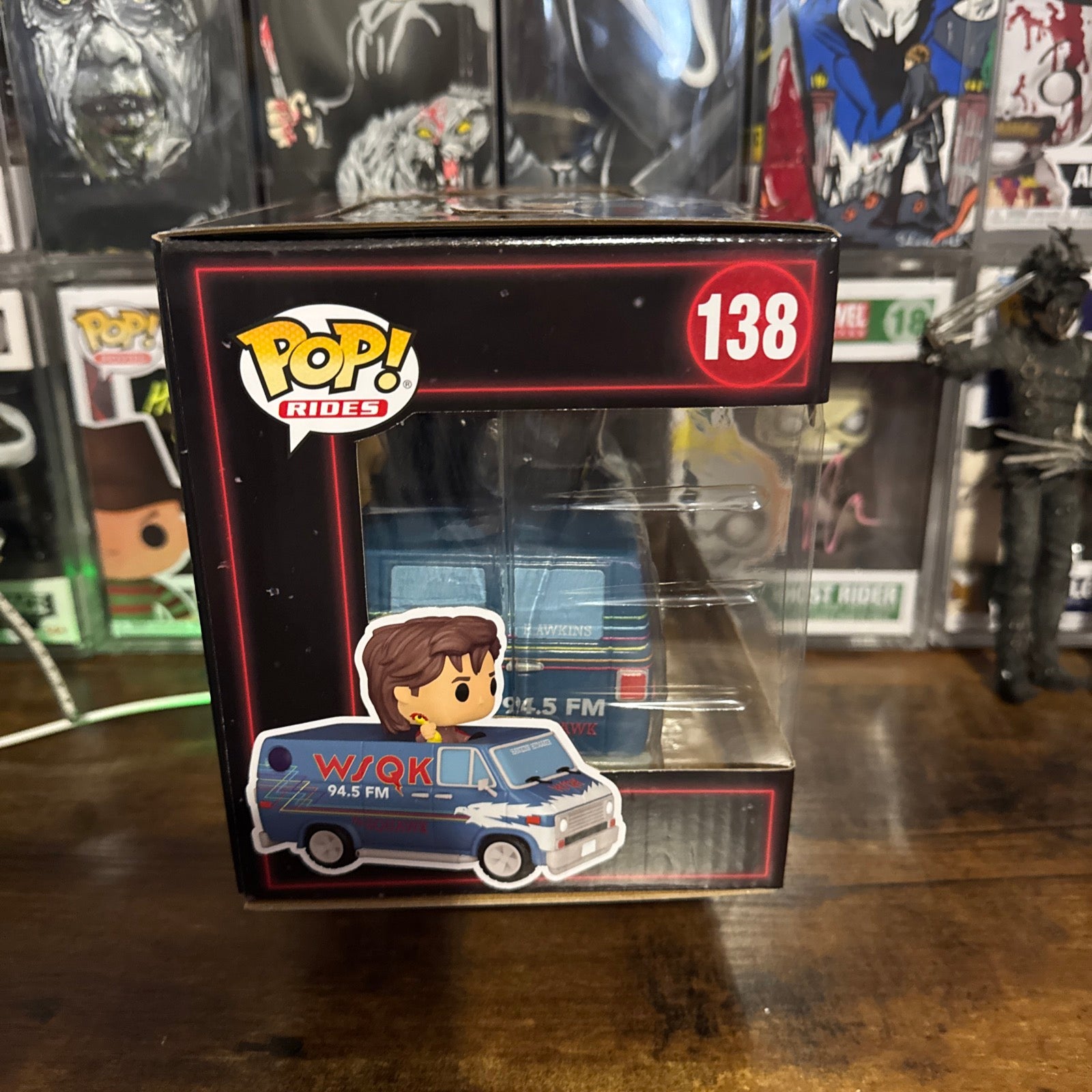 Steve With Squawk Van #138 Pop Rides Stranger Things