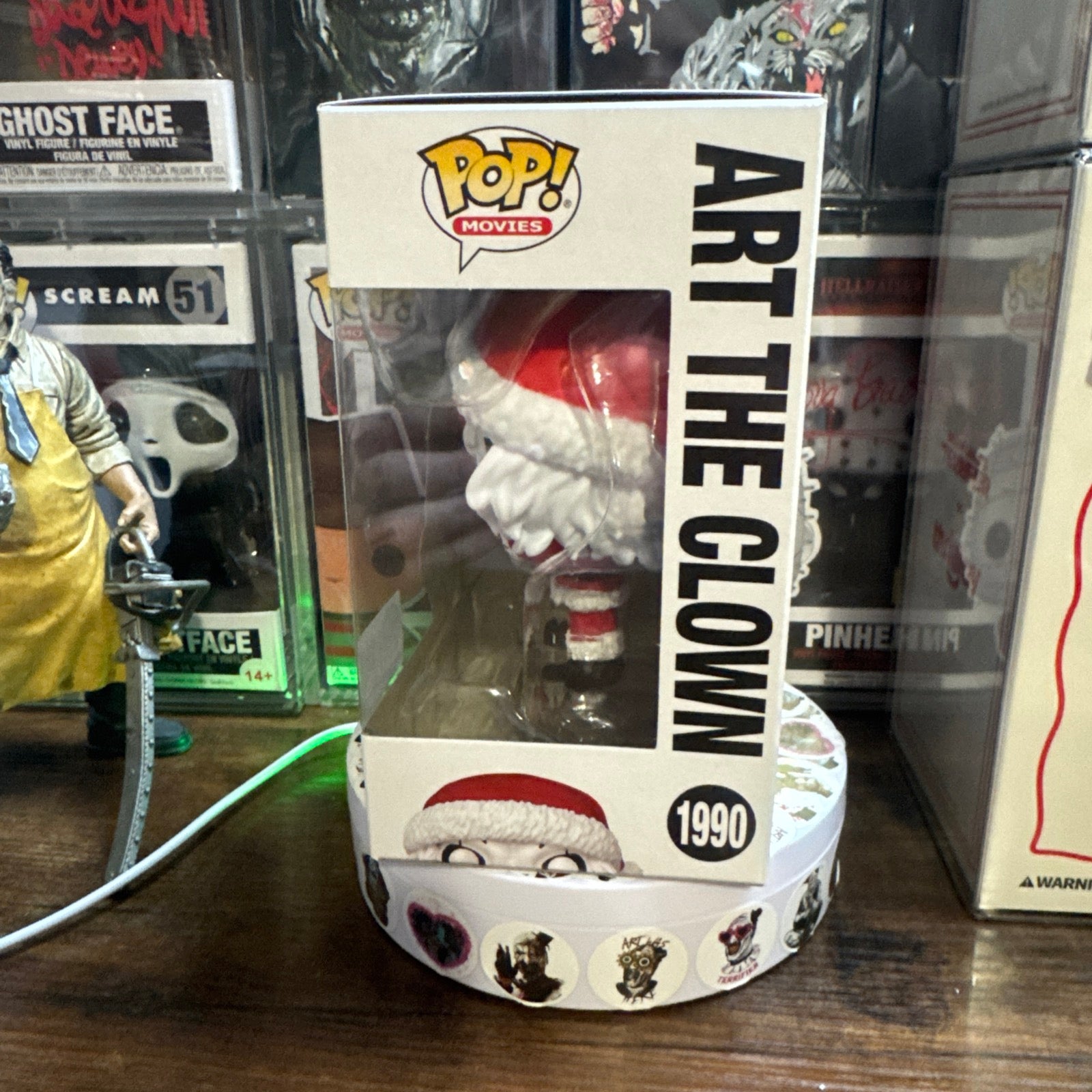 Art The Clown #1990 Santa With Chainsaw Terrifier 3