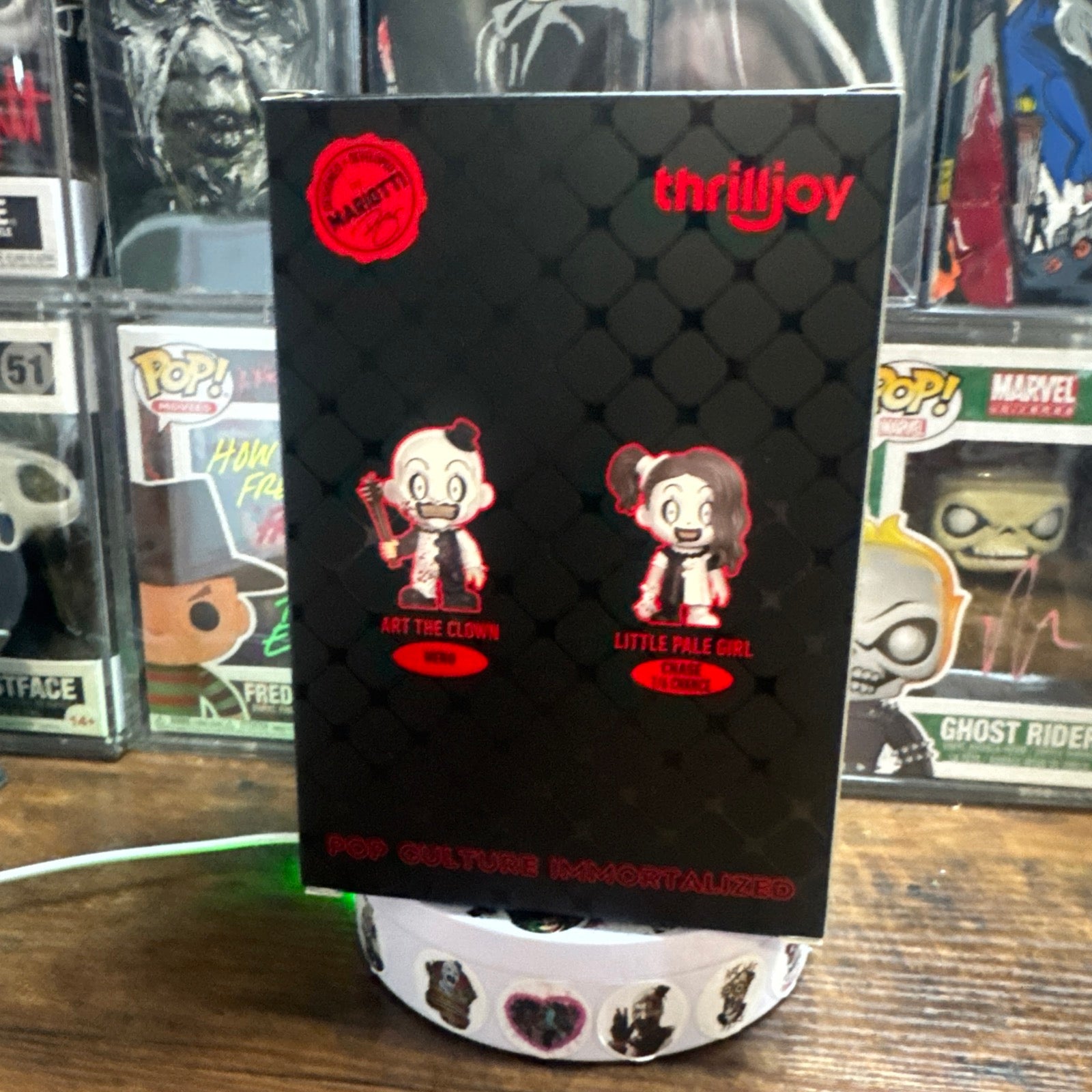 Thrilljoy PIX! Art The Clown Hero With Club