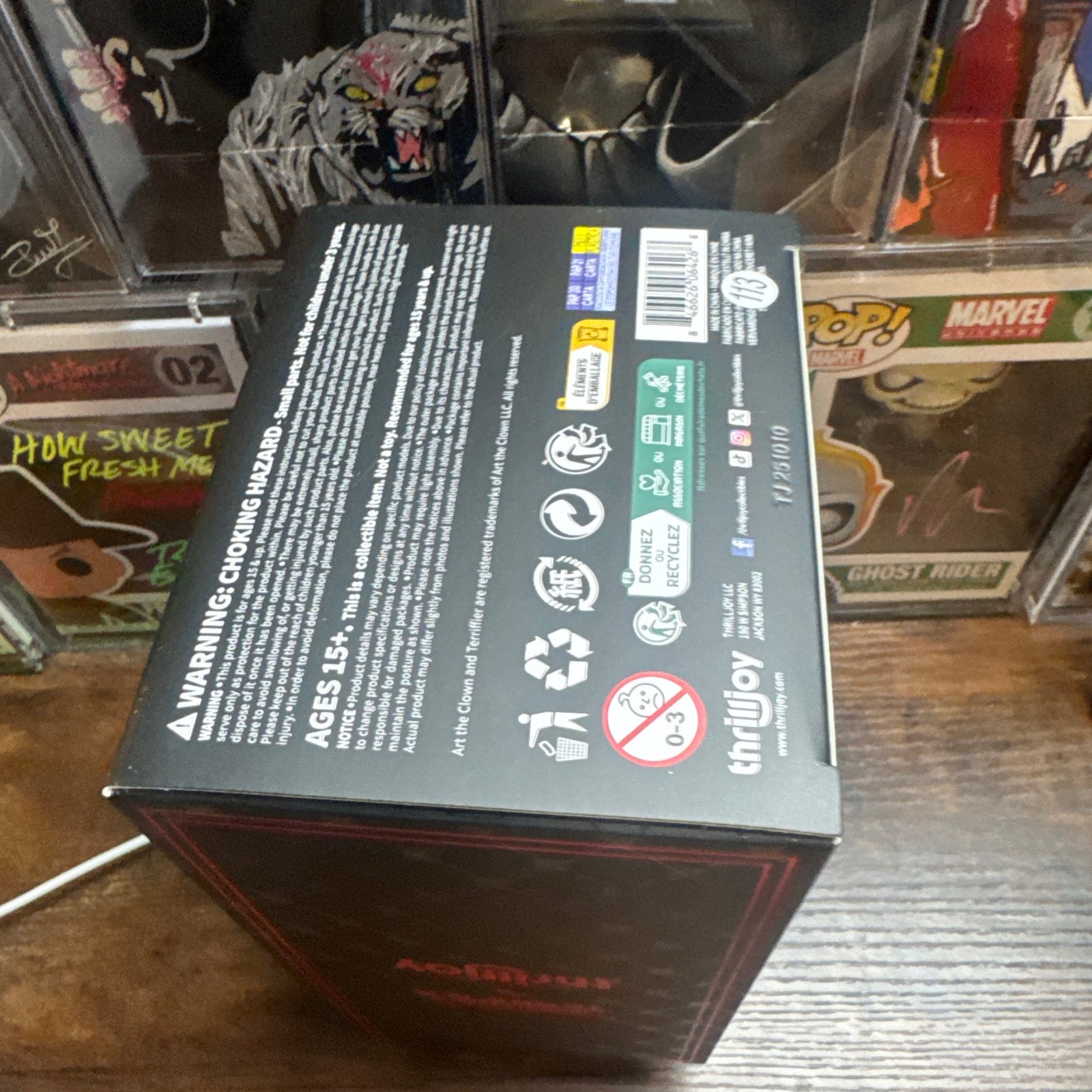 Thrilljoy PIX! Art The Clown Hero With Club