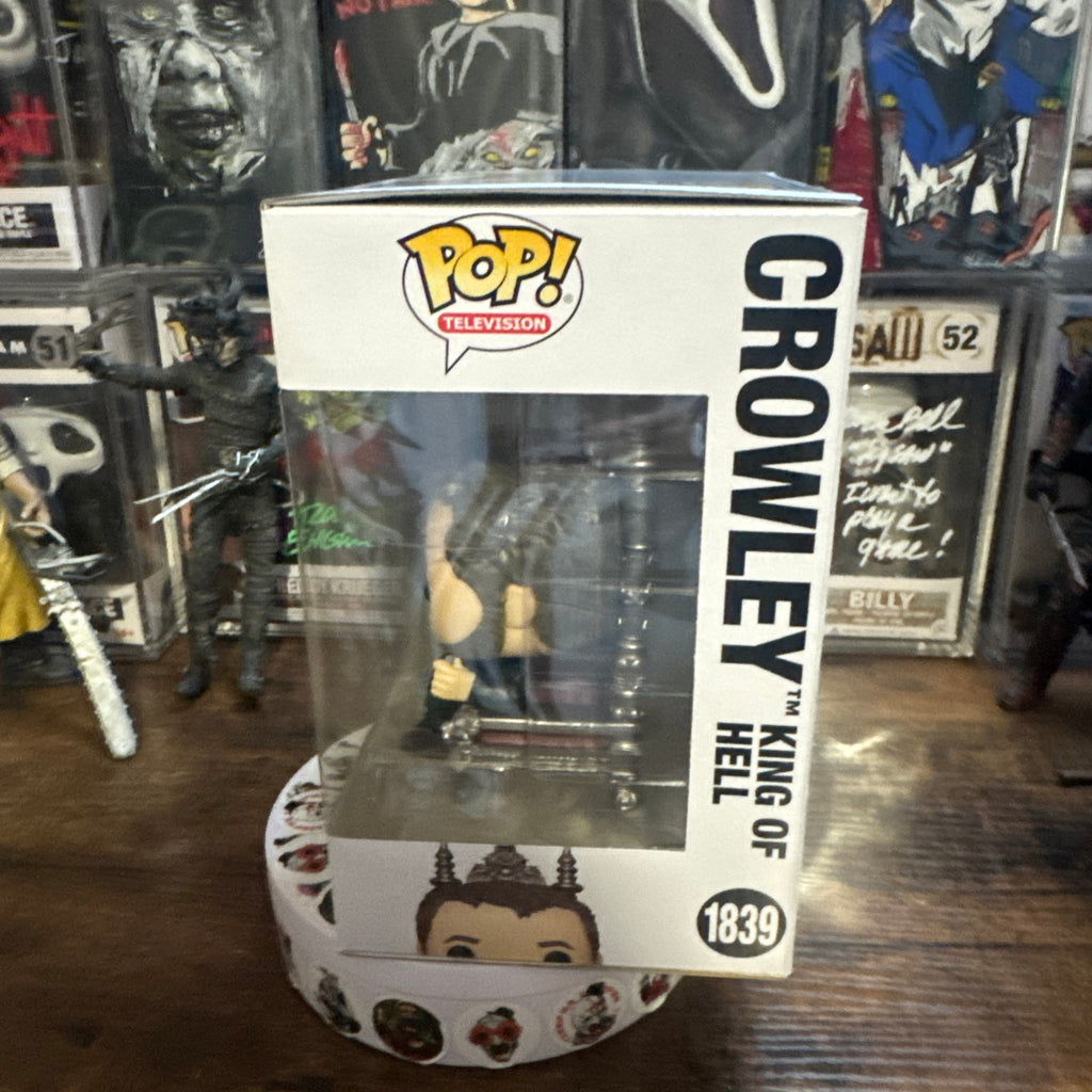 Crowley #1839 King Of Hell Pop Plus Supernatural Join The Hunt