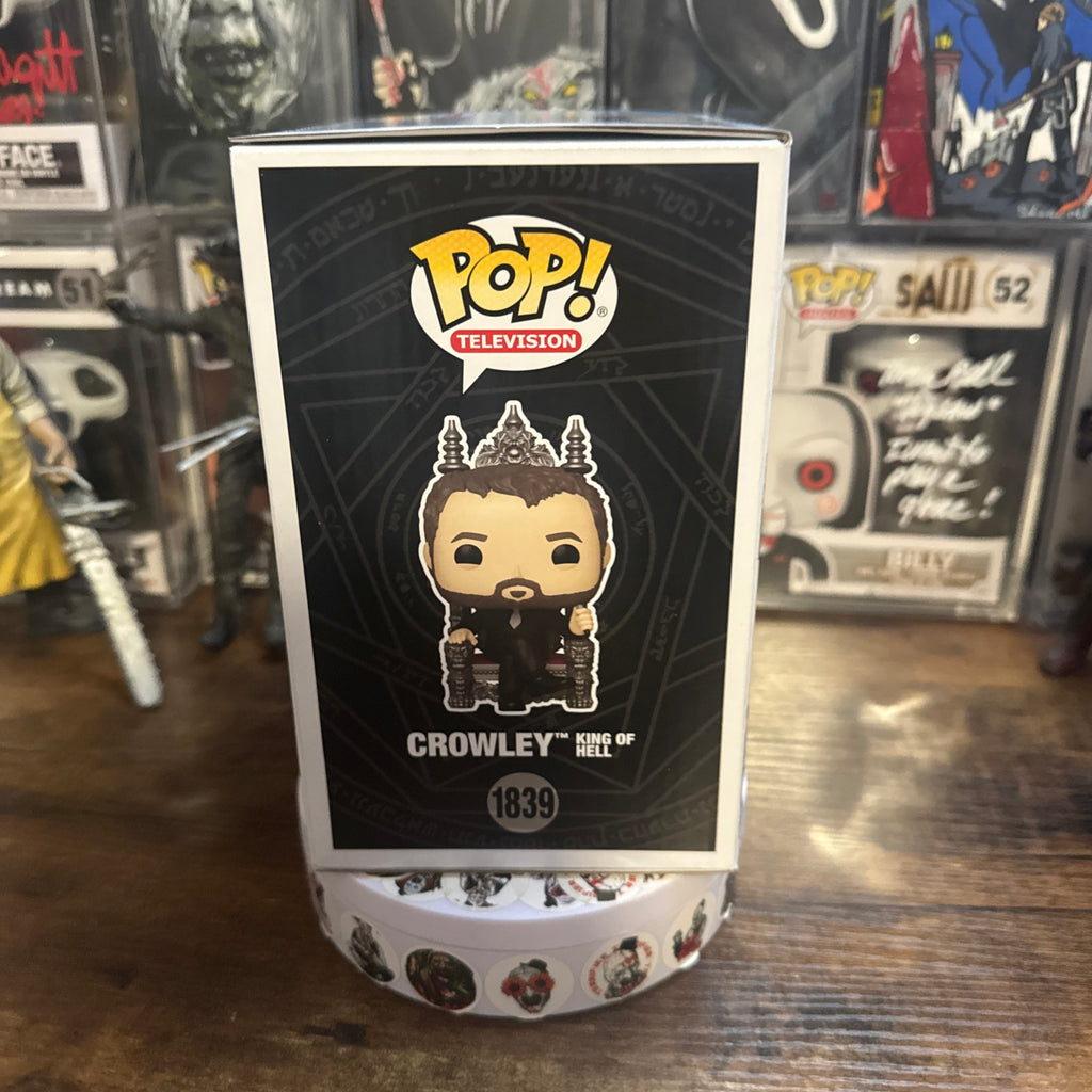 Crowley #1839 King Of Hell Pop Plus Supernatural Join The Hunt