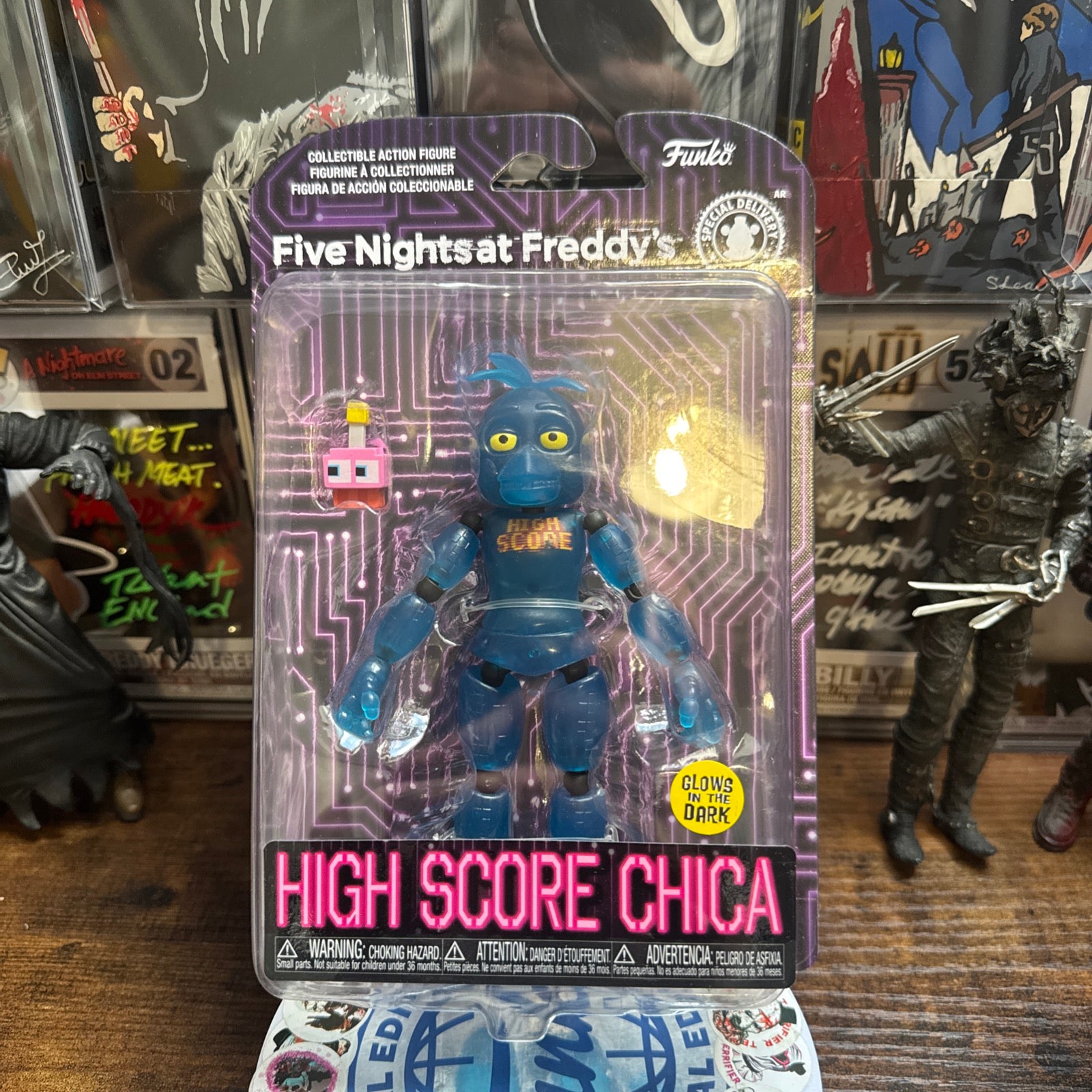 High Score Chica Glow In The Dark Five Nights At Freddy’s