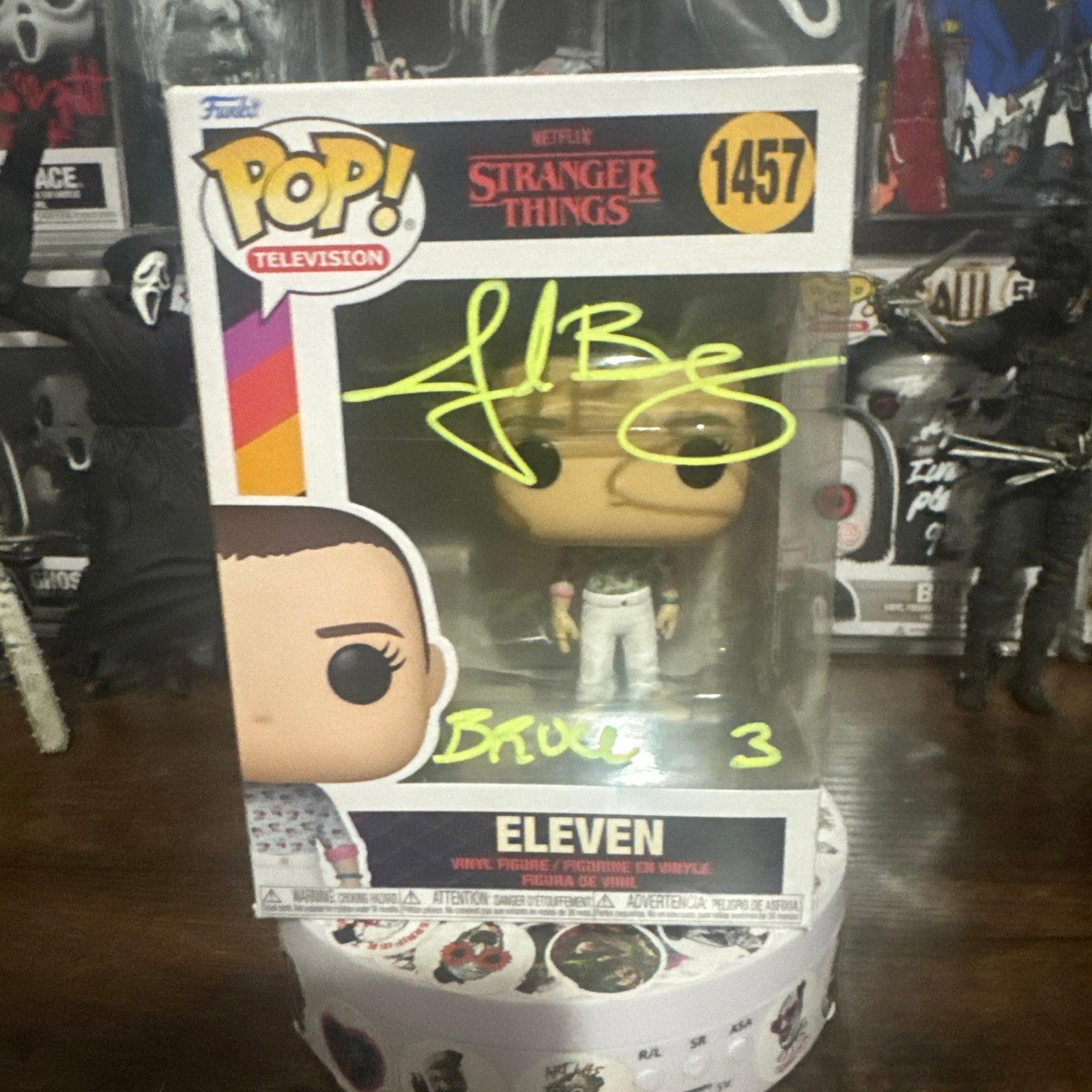 Signed Jake Busey Eleven #1457 Stranger Things