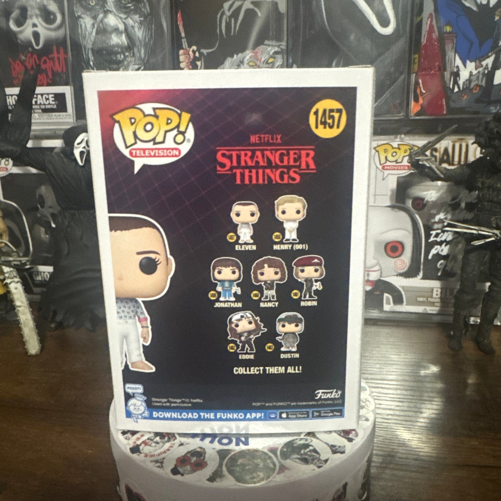 Signed Jake Busey Eleven #1457 Stranger Things