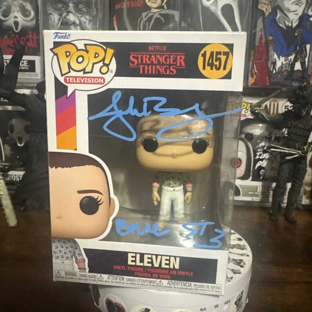 Signed Jake Busey Eleven #1457 Stranger Things