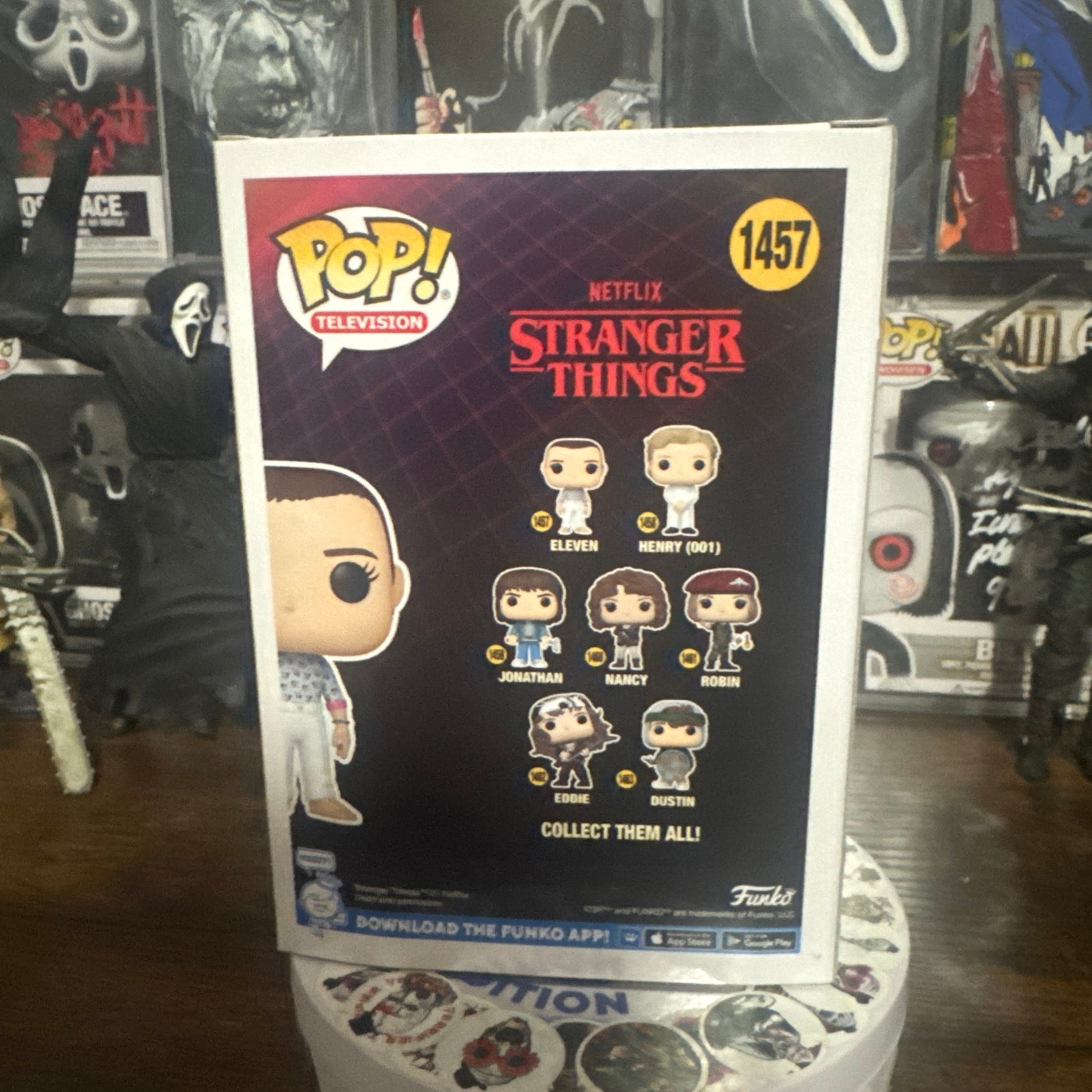 Signed Jake Busey Eleven #1457 Stranger Things