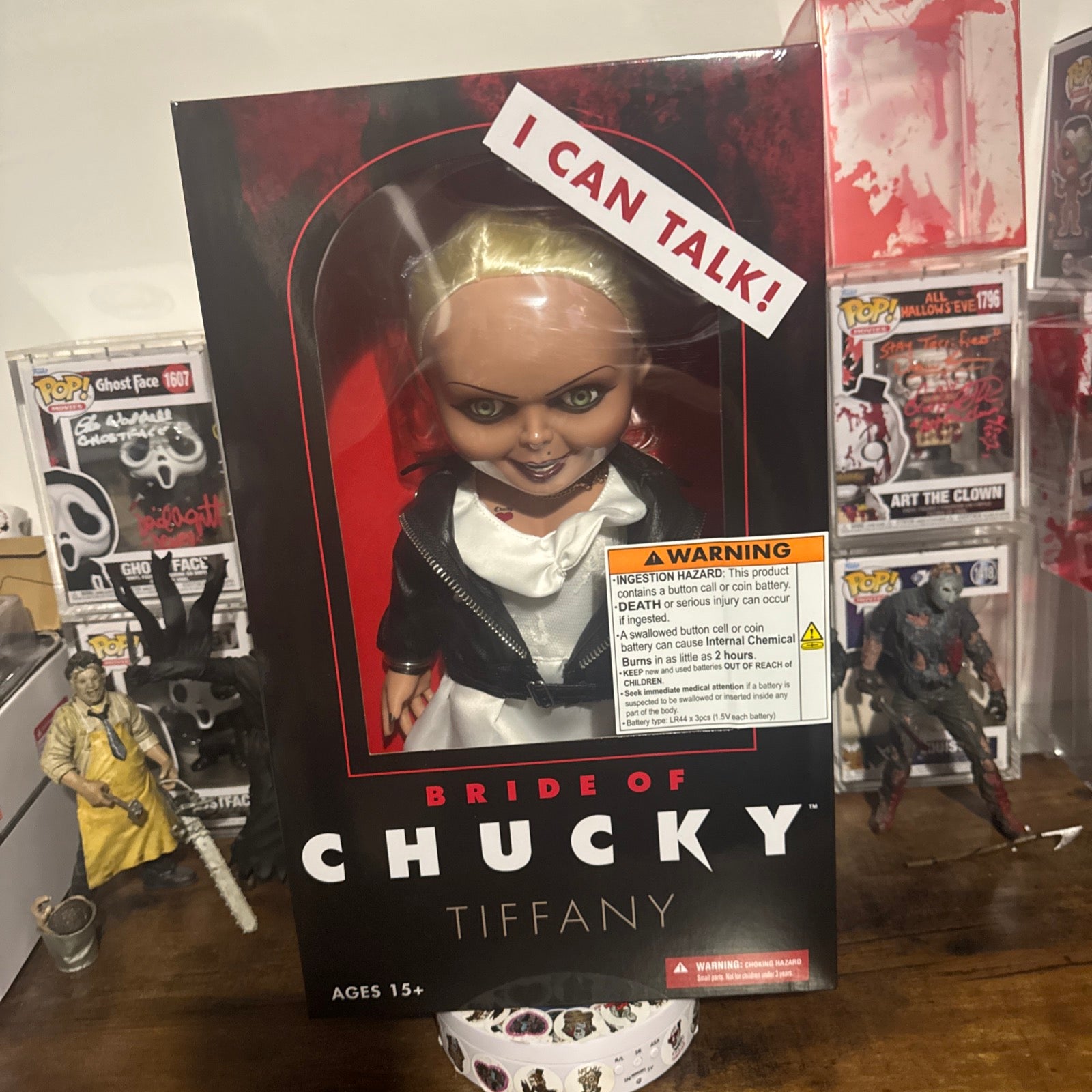 Tiffany Bride Of Chucky Talking Mezco 15” Doll