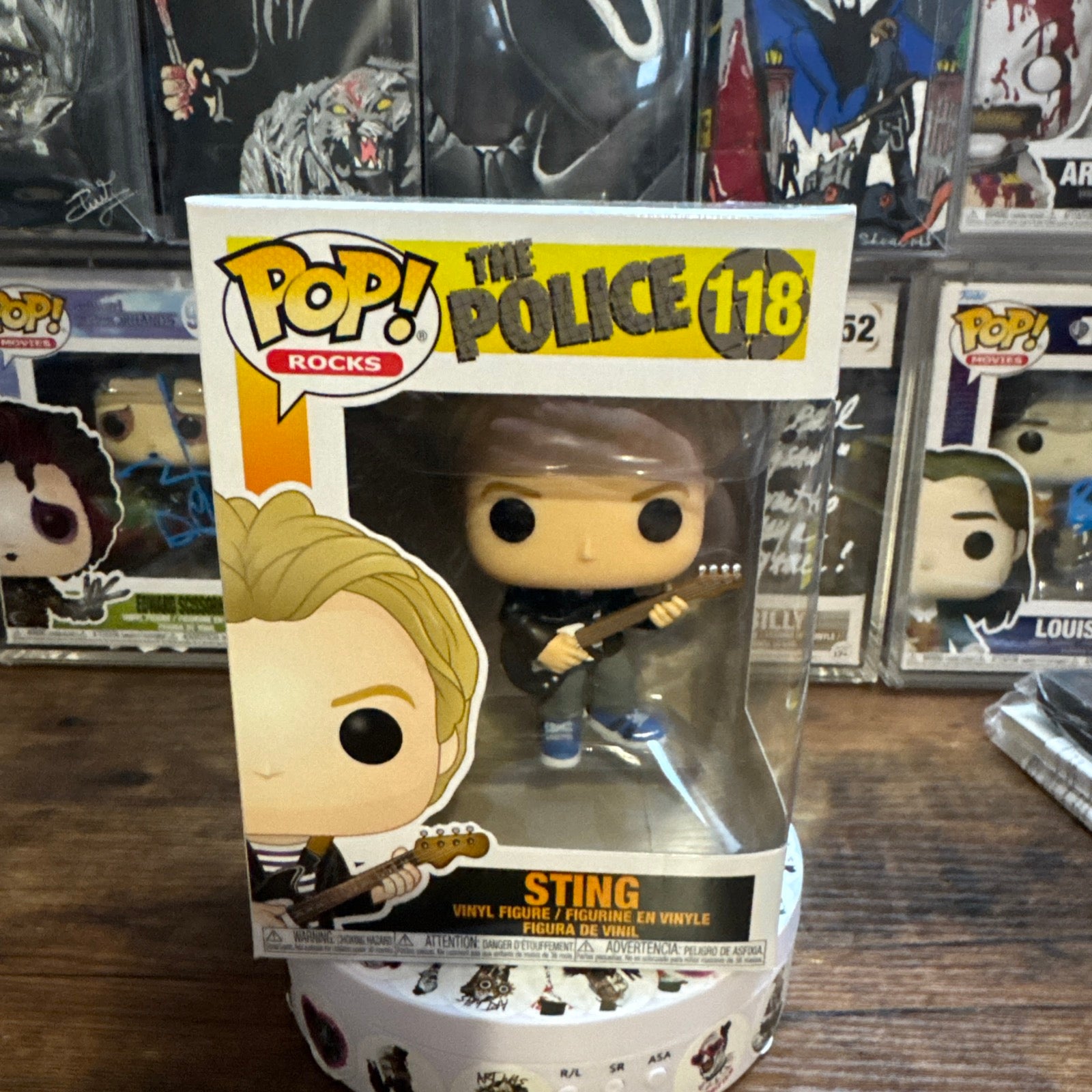 Vaulted Pop Rocks Sting #118 The Police
