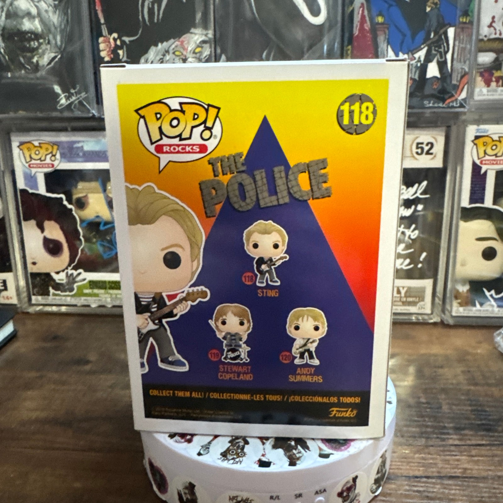 Vaulted Pop Rocks Sting #118 The Police