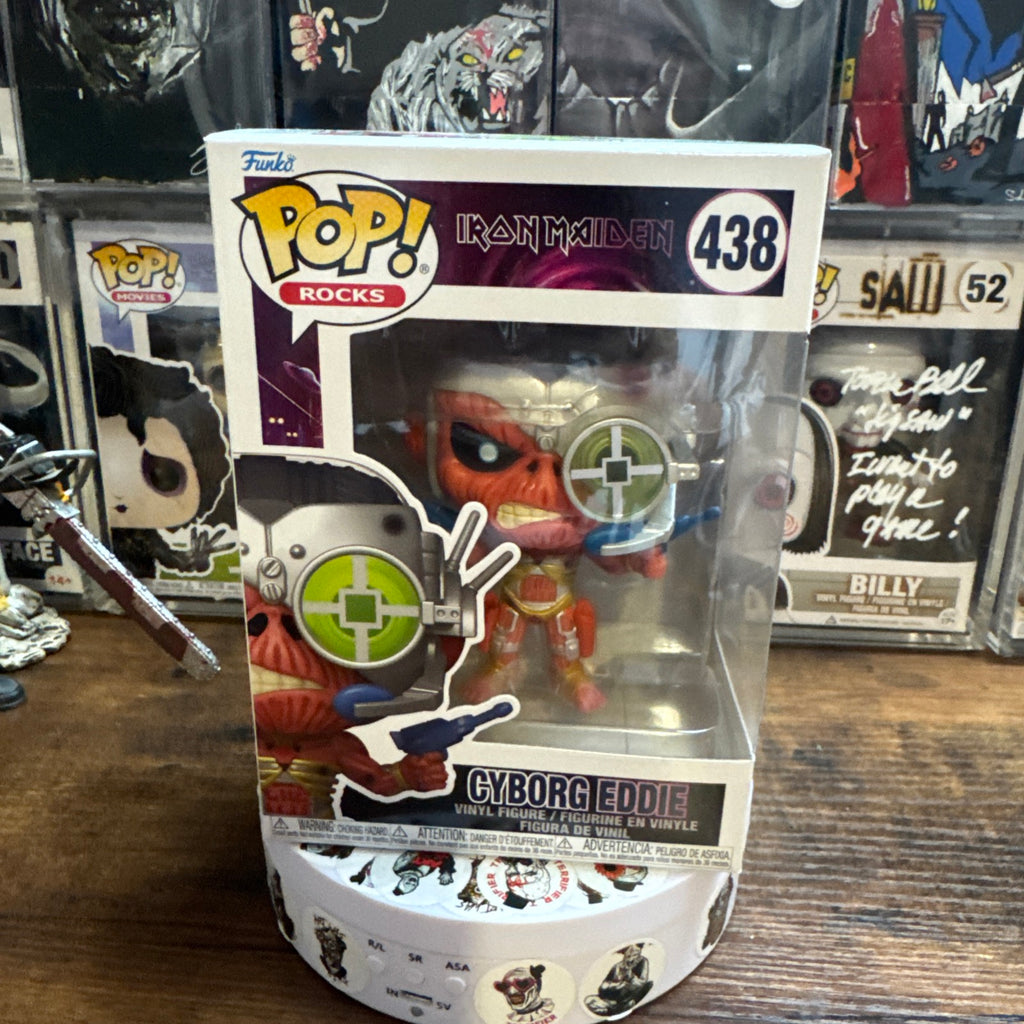 Pop Rocks Cyborg Eddie #438 Iron Maiden