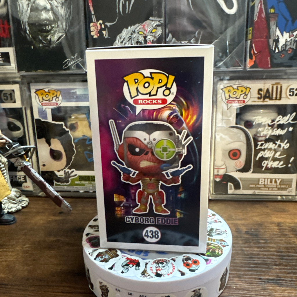 Pop Rocks Cyborg Eddie #438 Iron Maiden