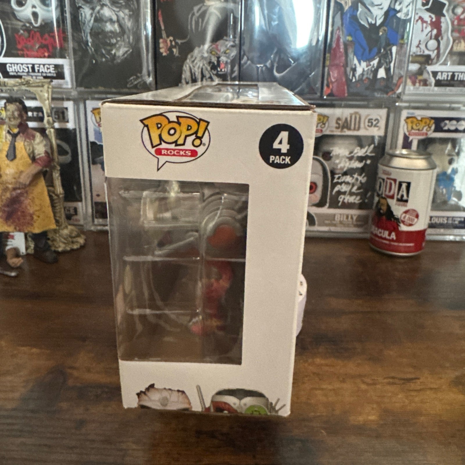 Pop Rocks Iron Maiden 4 Pack Live After Death/Seventh Son/Nights Of The Dead/Somewhere In Time Eddie